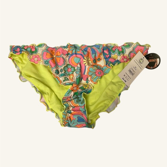 No Boundaries Other - BNWT No Boundaries Vibrant Floral Bikini Bottoms (Floral Dream, XL(15-17))